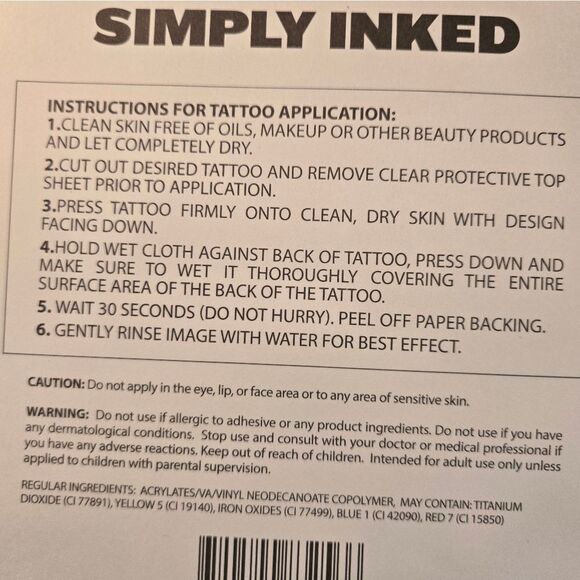 FREE Temporary Tatoos - Picture 6 of 6